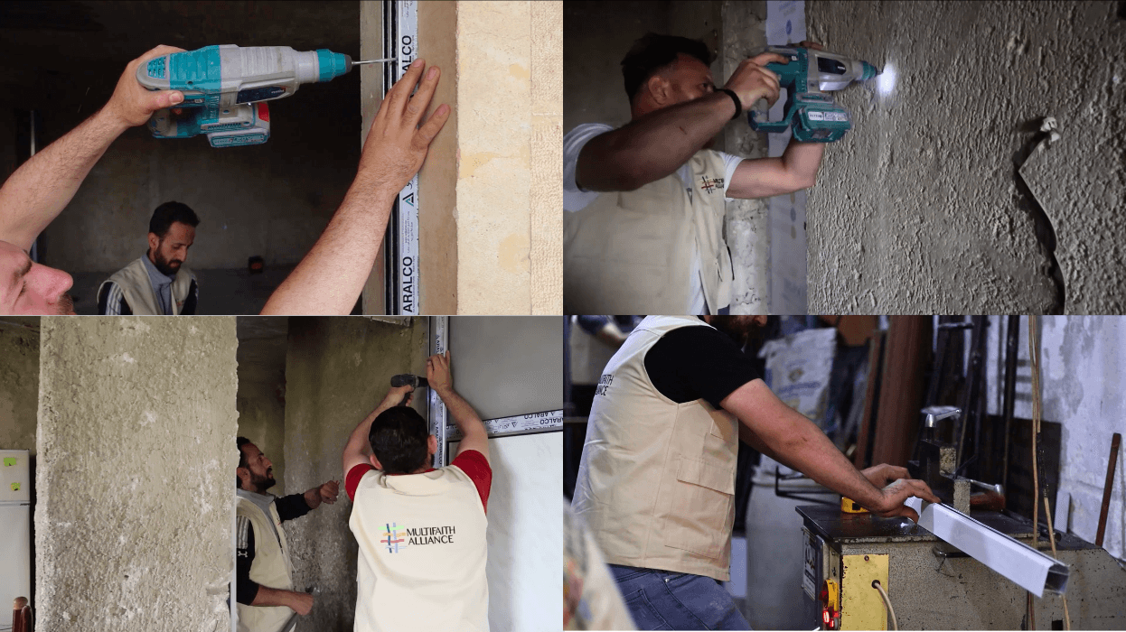 MFA contractors fixing doors & windows