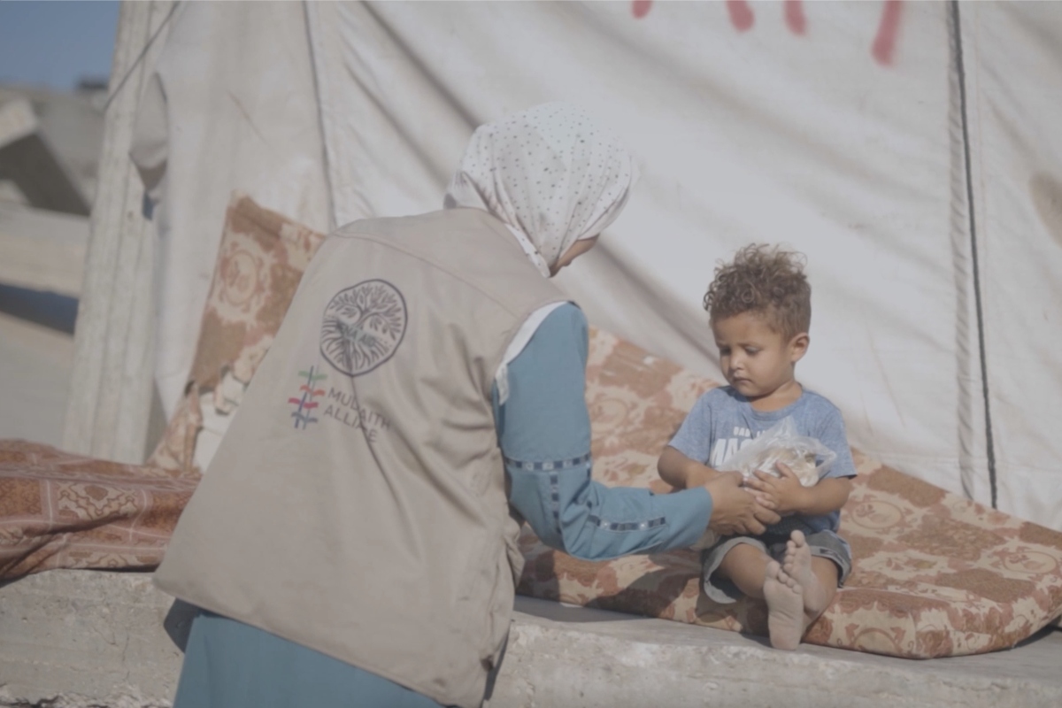 Aid Distribution in Gaza