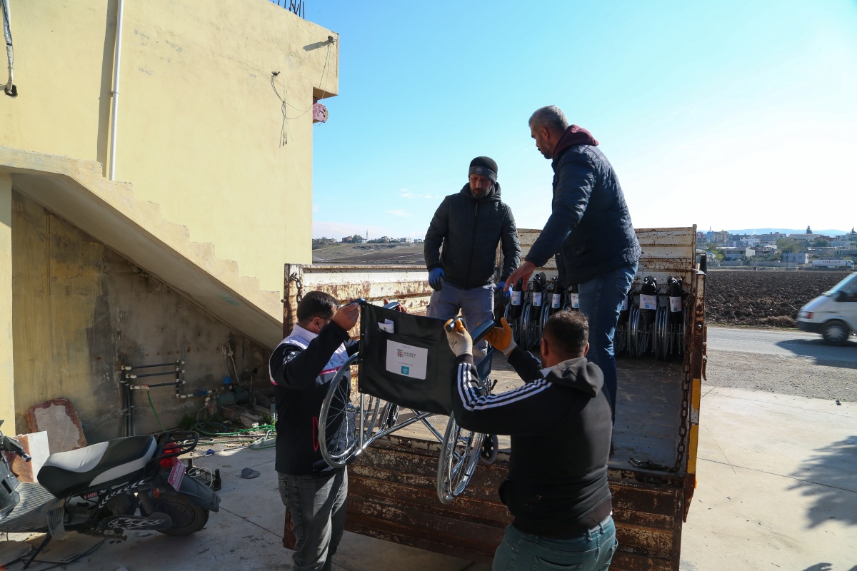 Wheelchair Distribution in Hatay