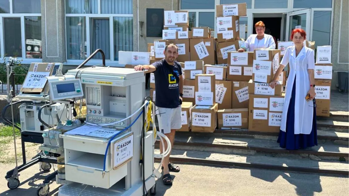Ukraine Frontline Hospital Supply